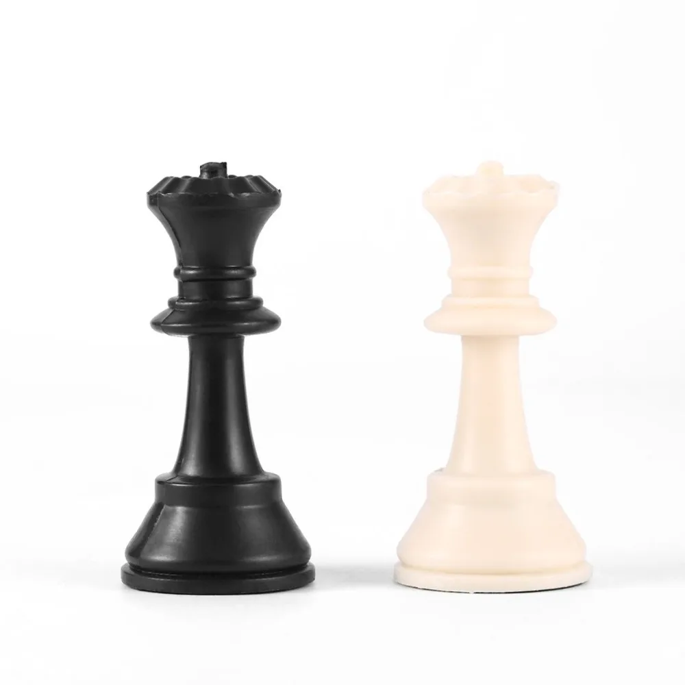 Пластик шахматы Pawn 95 мм Прочный практичный Шахматная Вечерние игры