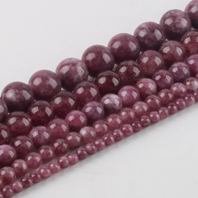 

Natural Glossy Mica Stone Beads Round Loose Beads For Jewelry Making 4/6/8/10/12mm DIY Handmade Bracelets