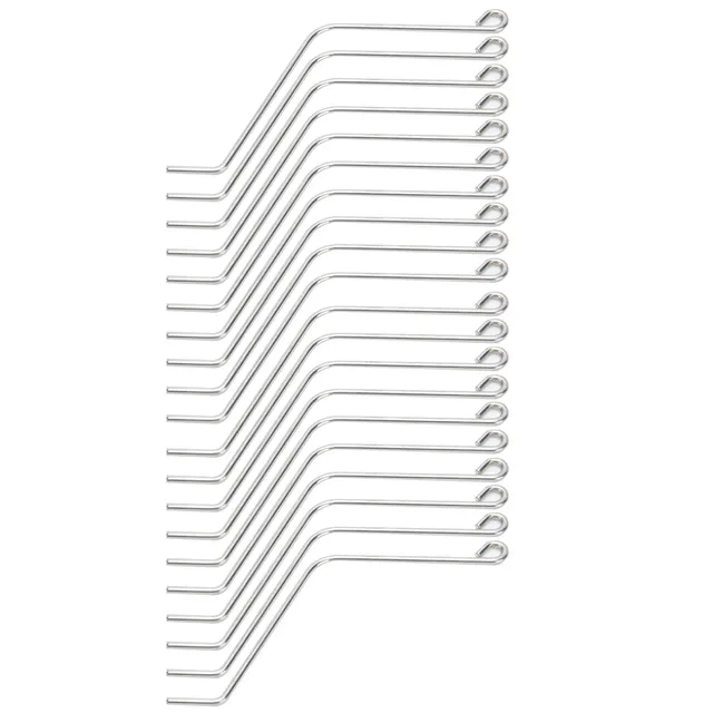 20 db Rozsdamentes Acél Méh Rugós Clip Rögzítő Csatlakozók Hajlító Huzaltartót Fából Készült Méhészeti Szerszámokhoz - Image 5