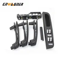 6 шт./компл. автомобиля накладка на внутреннюю дверную ручку кронштейн захватить ободок отделкой переключатель для VW Golf Gti Jetta MK4 1999-2005 3B1867171E