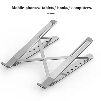 

Laptop Holder for MacBook Pro Notebook Foldable Aluminium Alloy Laptop Stand Bracket Laptop Holder for PC Notebook