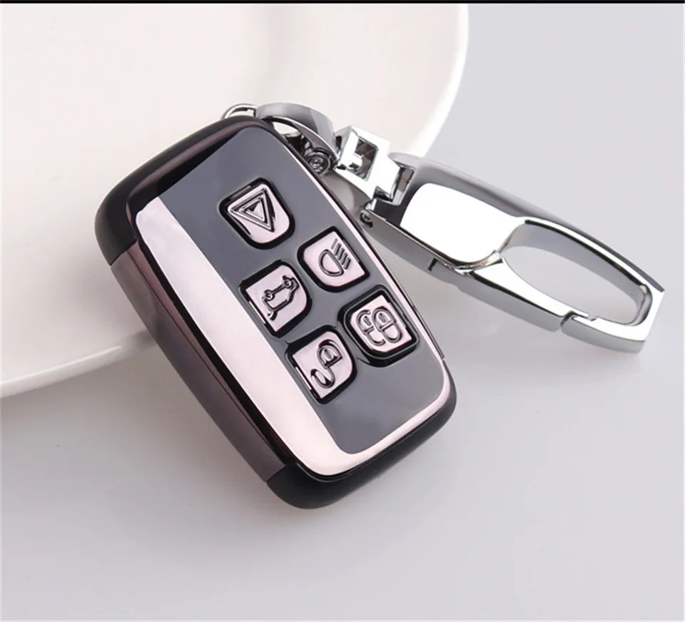 Чехол для автомобильного ключа, набор для Land Rover Range Rover Sport Evoque Freelander2 для Jaguar XF XJ XJL XE C-X16