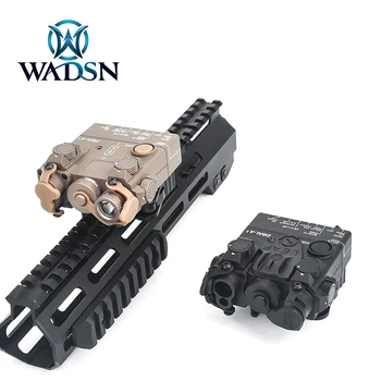 

WADSN Airsoft DBAL-A2 Mini PEQ Red IR Aiming Laser Sight LED White Strobe Light Hunting Softair Tatical PEQ Laser Weapon Light