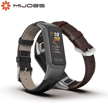 

For Huawei Band 4 Strap Genuine Leather Bracelet For Huawei Honor Band 5i Strap Wristband Nylon Wrist Strap For Huawei 4 Band