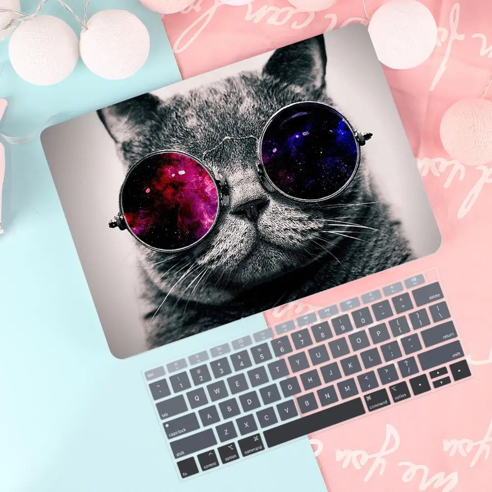 Чехол для ноутбука MacBook Air 13 11 Pro 13 15 retina A1502 A1398 A1278 Touch Bar mac book 13 1" A2159 жесткий чехол