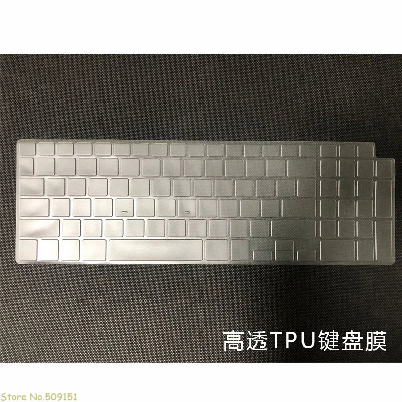 LG 그램 17Z90N 17Z90P 2020 및 LG 그램 17Z95N 2021 17 인치 노트북용 투명 TPU 노트북 키보드 커버, 피부 보호기