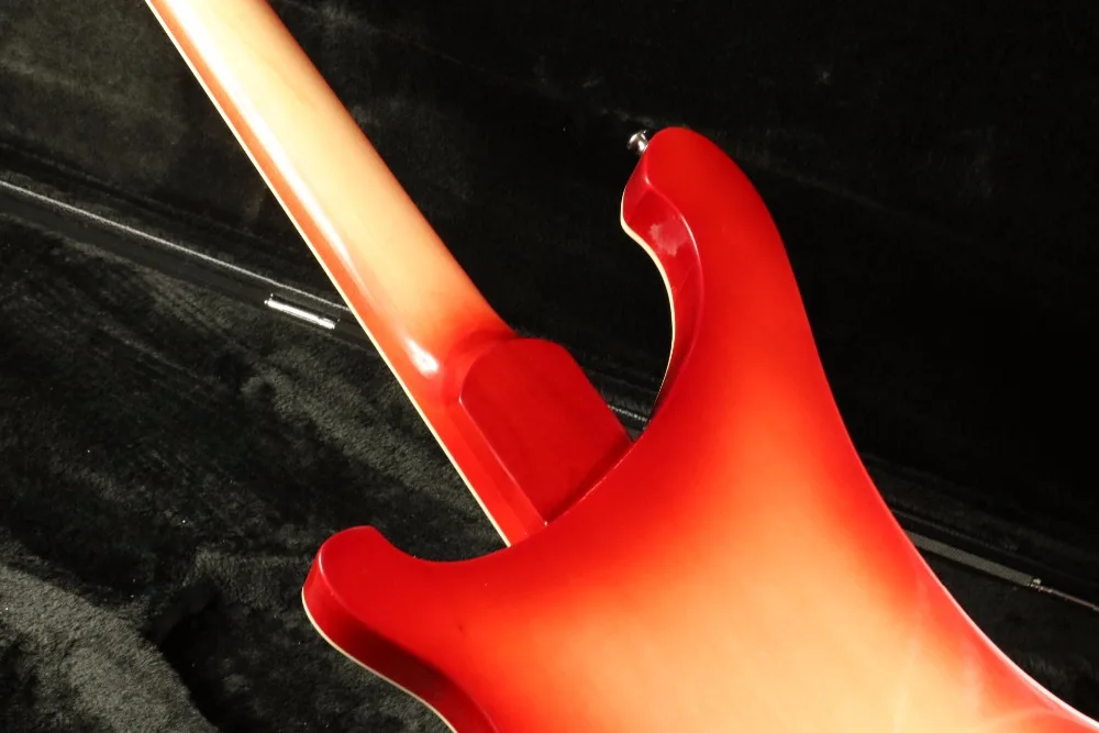 4 струны для гитары Ricken-Bucker электрическая бас-гитара Cherry Burst цвет, высокое качество, хорошее оборудование, хорошая отделка