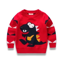 Новая Осенняя детская одежда Детский свитер