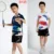 Новая бадминтонная футболка Мальчики спортивная форма дети tenis mujer детские наборы для настольного тенниса теннисная рубашка с шортами Девушки Беговая одежда