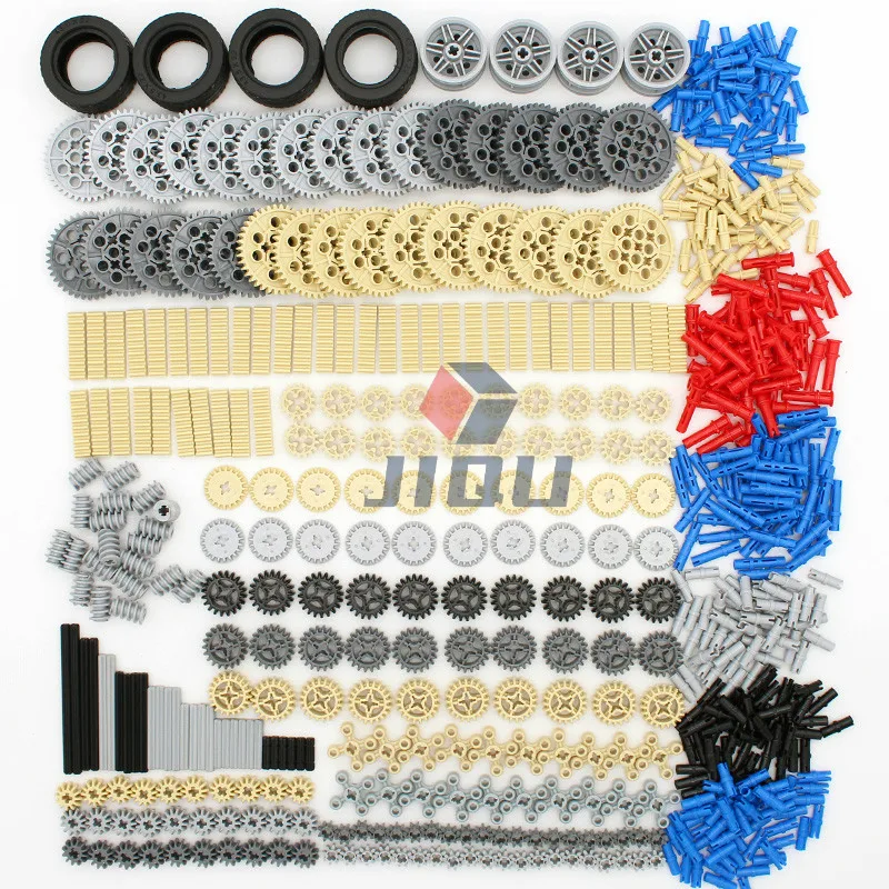 

MOC Technology Bricks Accessory Bulk Multiple Sizes Gear Compatible High-tech Building Blocks Educational Toys