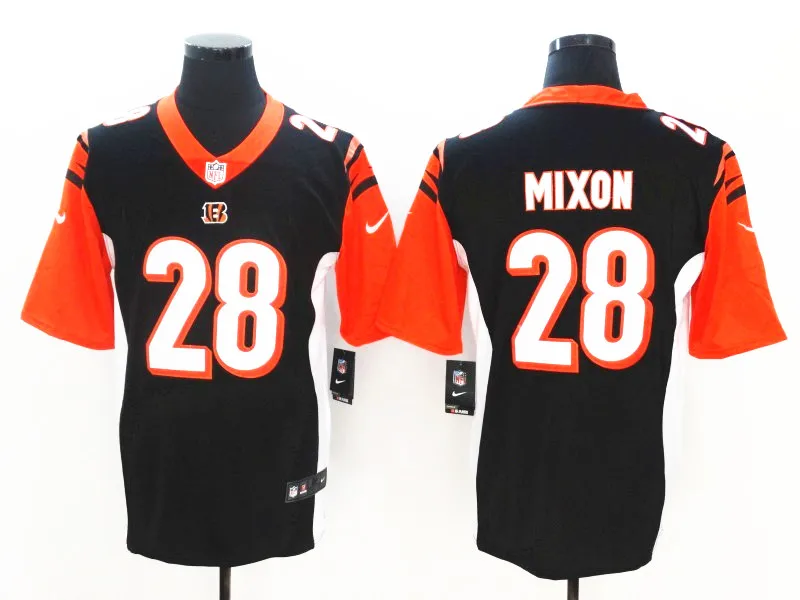 AS PICTURE Мужские рубашки из Джерси Cincinnati Joe Mixon AJ Green Vapor Untouchable Limited - Цвет: AS PICTURE