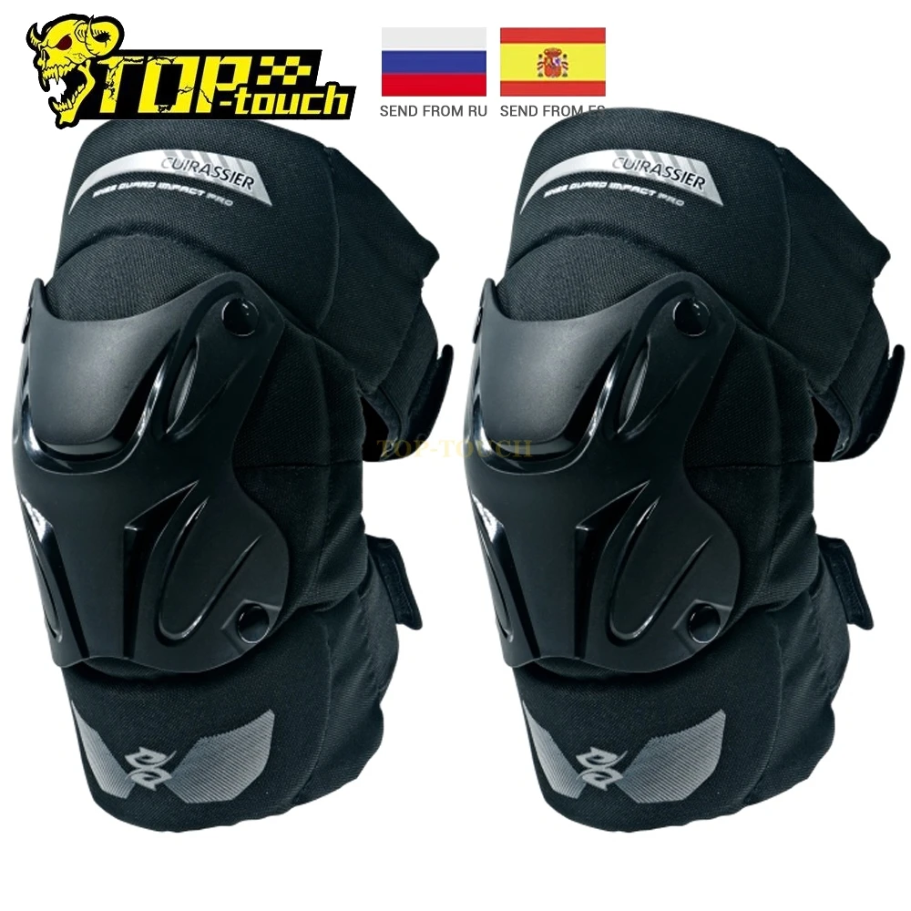 Cuirassier Motocross Kneepad Motorbike Protective Motorcycle Knee Pads Equipement Moto Racing Guards Off-Road Elbow Protection | Автомобили