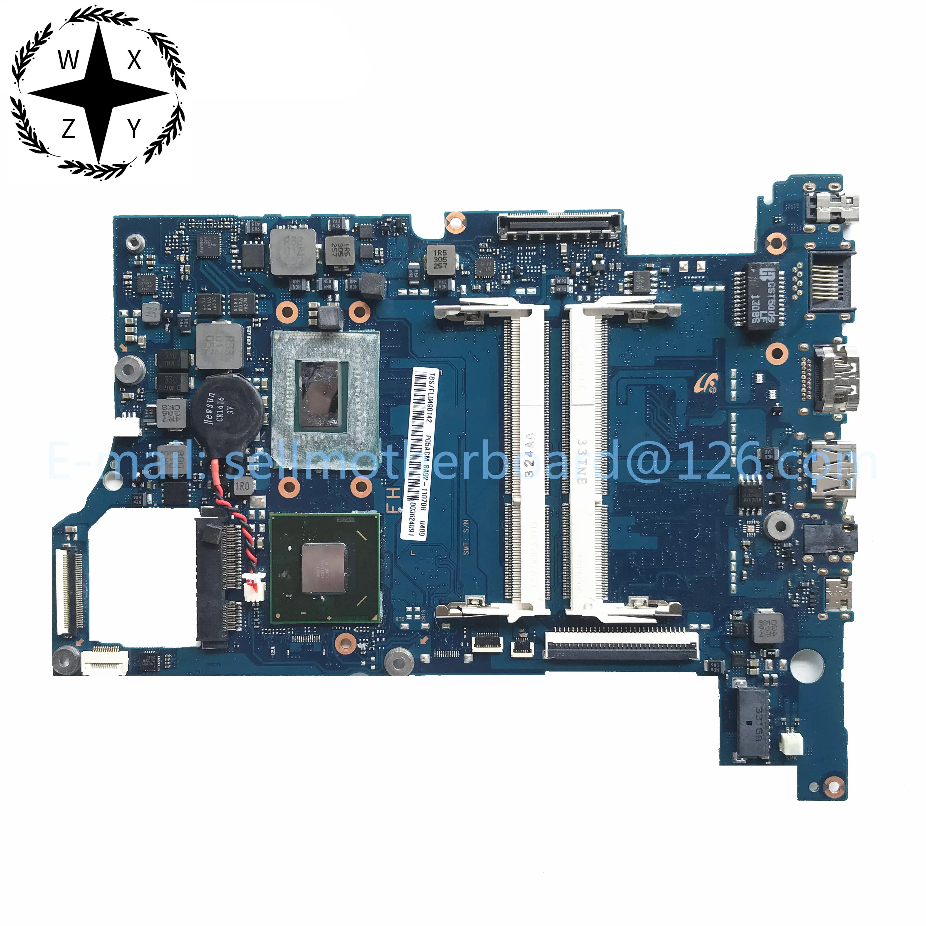 Оригинальное для Samsung NP740U3E 740U3E 730U3E материнская плата портативного компьютера с