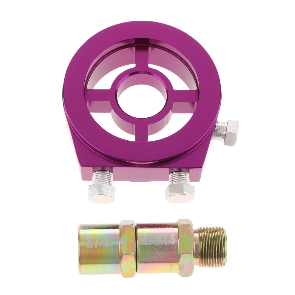 3/4*16& M20*1.5 Car Oil Filter Sandwich Adapter For Cooler Plate
