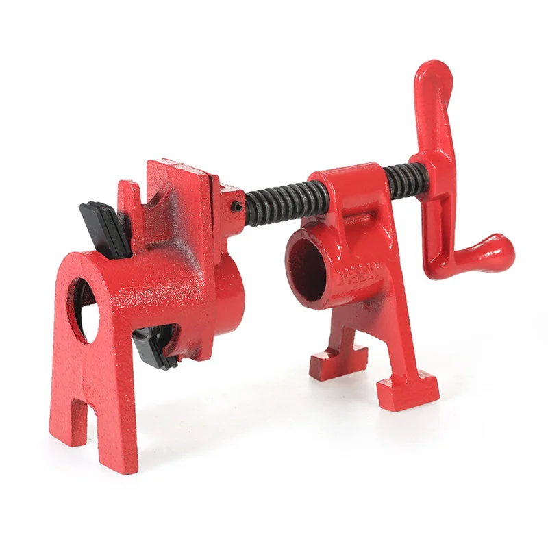 

3/4 inch Heavy Duty Pipe Clamp Woodworking Wood Gluing Pipe Clamp Pipe Clamp Fixture Carpenter Woodworking Tools