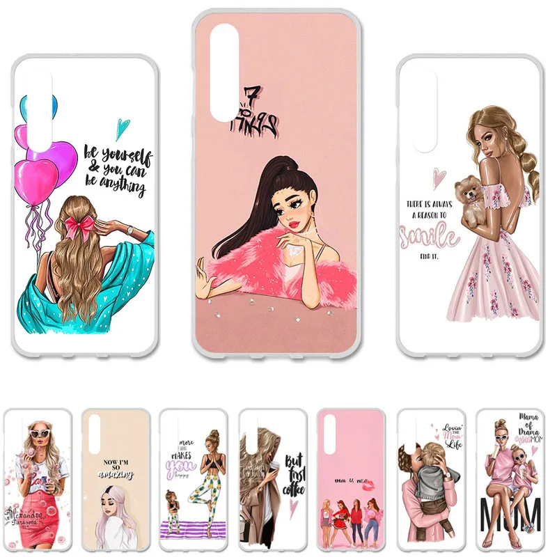 

TPU Cases For Xiaomi Mi Play 5 5S Plus Note 2 3 Case Fashion Super Mom Baby Girl Fundas For Xiomi Mi 5S plus Cover Bumper Etui
