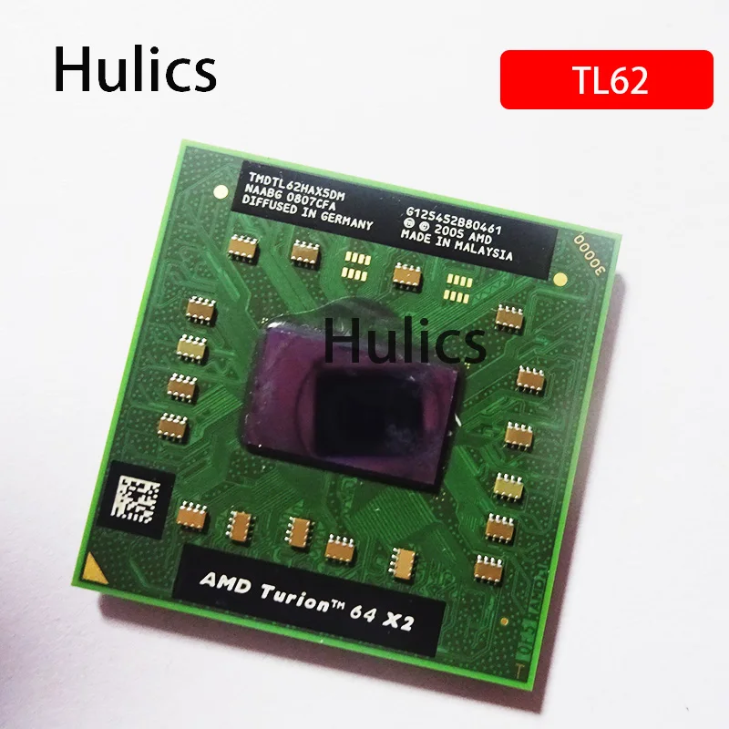Процессор Hulics AMD для ноутбука turitmdtl62hax5dm 1M кэш/2 1 ГГц/Socket S1/двухъядерный процессор