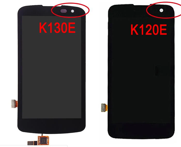 Для LG K4 LTE K4 4G K120 K120E K130E ЖК-дисплей Замена сенсорного дигитайзера монитор сборка+ Бесплатные инструменты