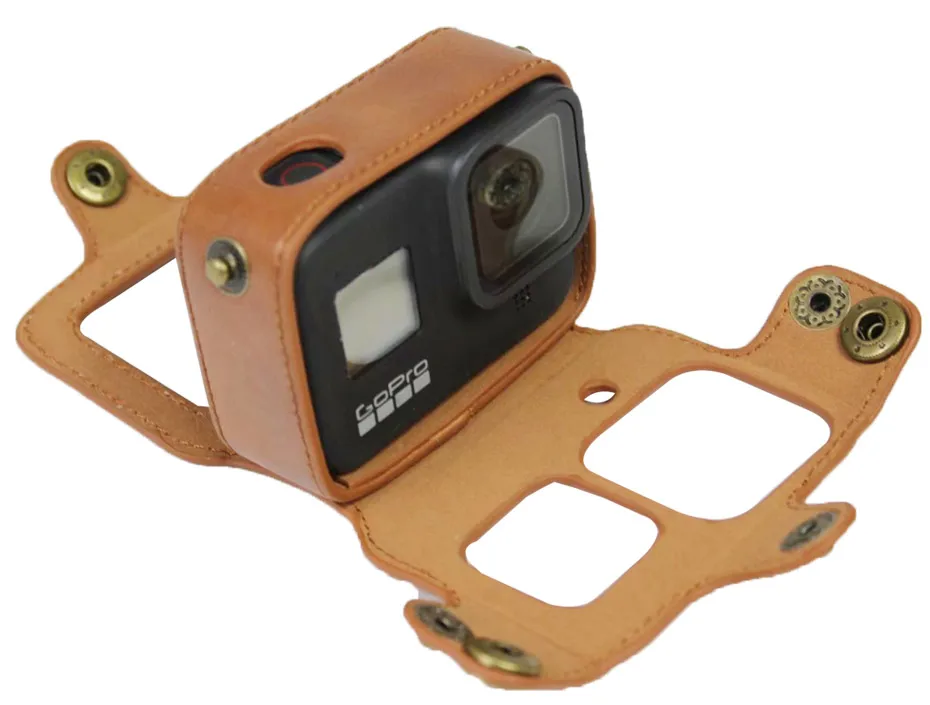 Hero8 сумки для камеры спортивные аксессуары для экшн-камеры для GoPro Hero 8 корпус сумка чехол жесткий из искусственной кожи протектор резиновый корпус Чехол