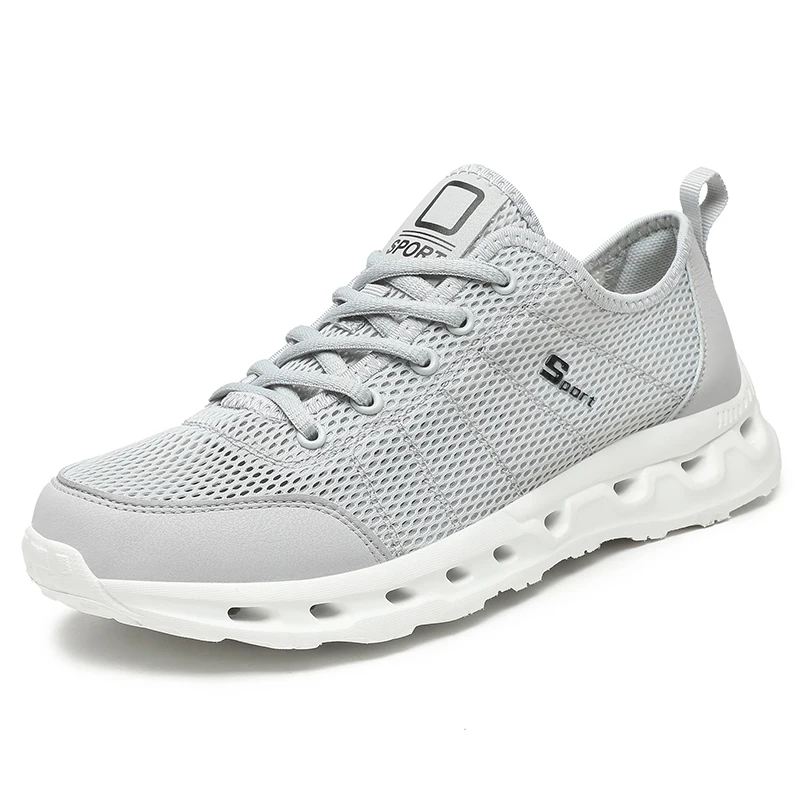 Men Fashion Outdoor Sports Aqua Shoes Man Canyoneering Beach Walking Sneakers Fashion Water River Tracing Large Size