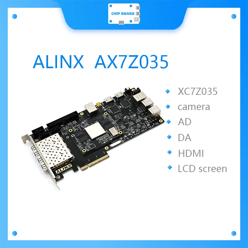 ALINX AX7Z035 бренд Xilinx Zynq 7000 ARM Kintex 7 FPGA SoC макетная плата Zedboard 7035 4 SFP 2 гигабит PCIex4