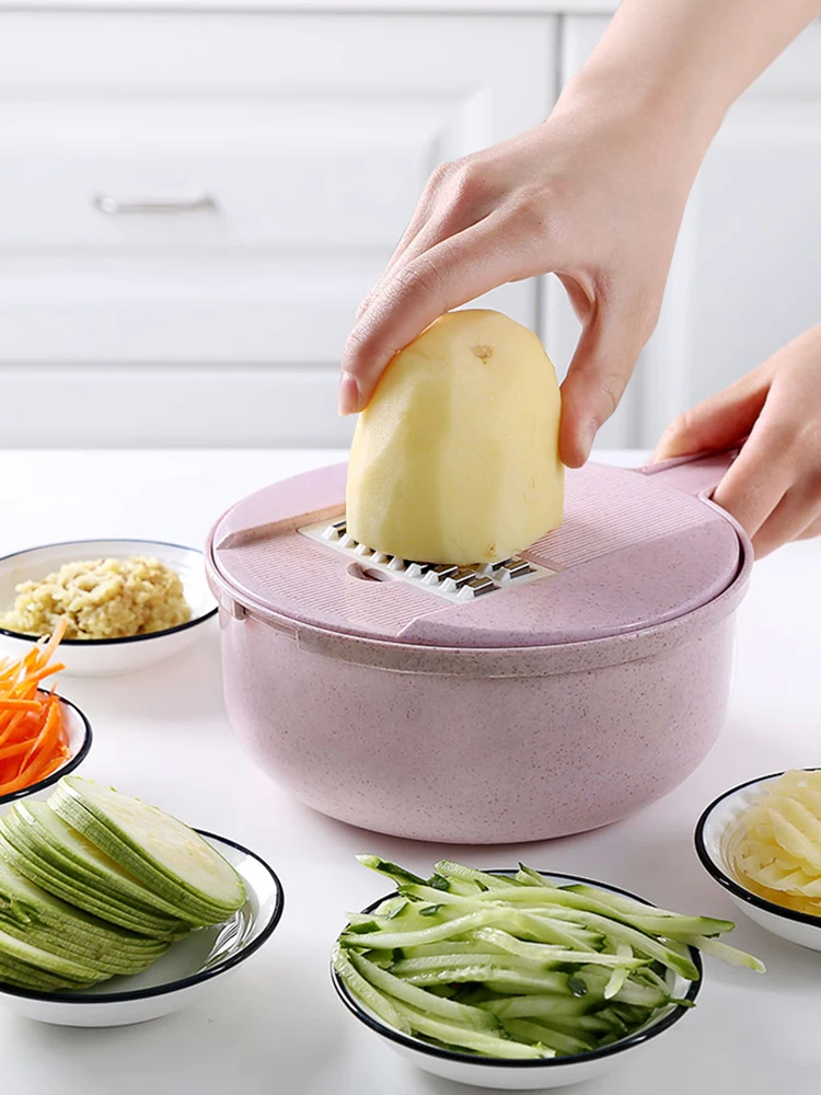 Кухня измельчения артефакт Картофельная проволока резак домашняя Терка