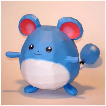 

Malibu dew DIY cartoon DIY handmade paper model student activities arts and crafts for kids