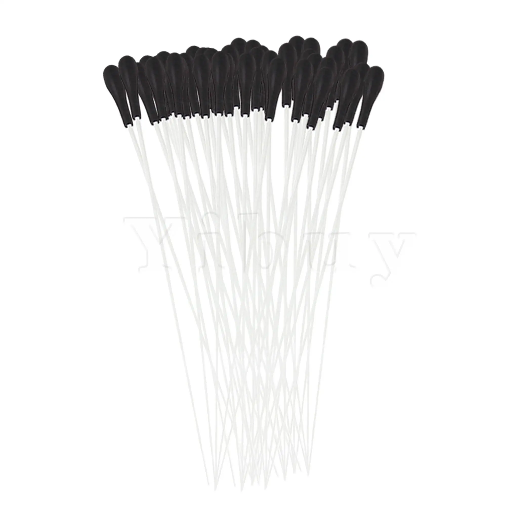 

Yibuy Silver Fibre Glass Music Conductor Baton w/ Black ABS Handle Pack of 40