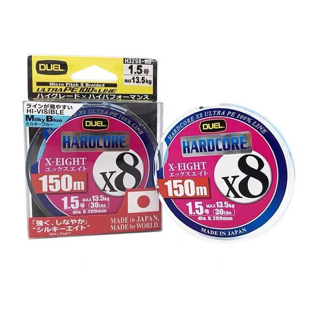 Duel Hardcore x 8 Ultra PE Braid Fishing line