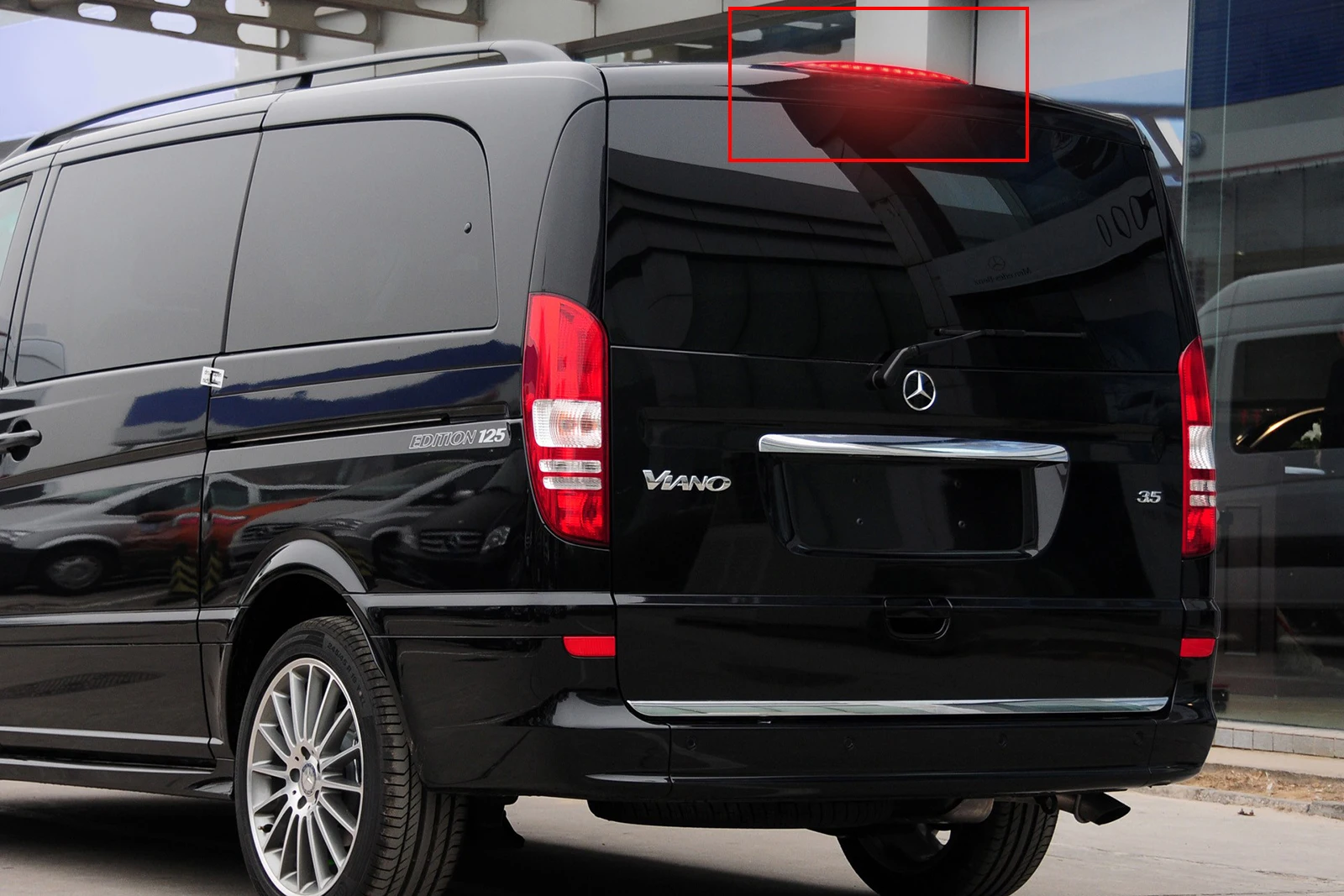 Красный светодиодный светильник стоп-сигнала для Mercedes Benz Vito Viano W639 2003-up