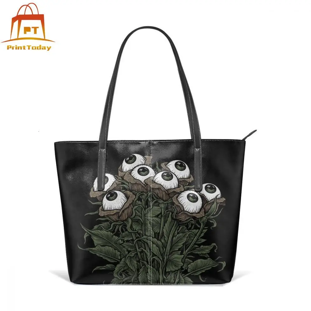 Сумка Monster Eyes Winya No 123 Сумки С Короткими Ручками большой размер кожаная Сумка подростковая Высококачественная уличная женская сумка
