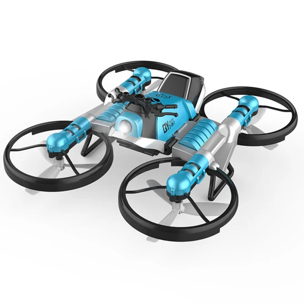 WiFi FPV RC Дрон мотоцикл 2 в 1 складной вертолет RC Квадрокоптер мотоцикл Дрон