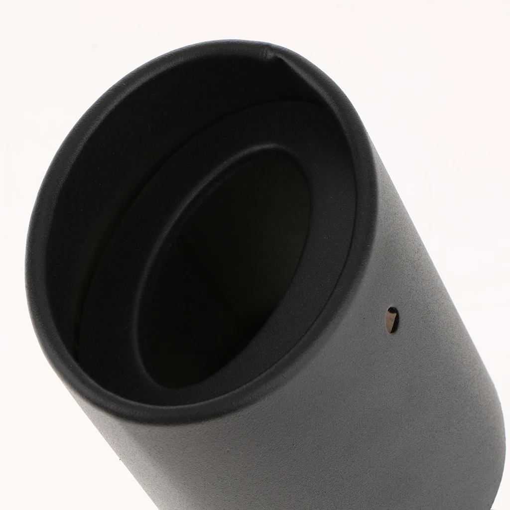 62mm Straight Stainless Steel Exhaust Tail Rear Muffler Tip Pipe Replacement