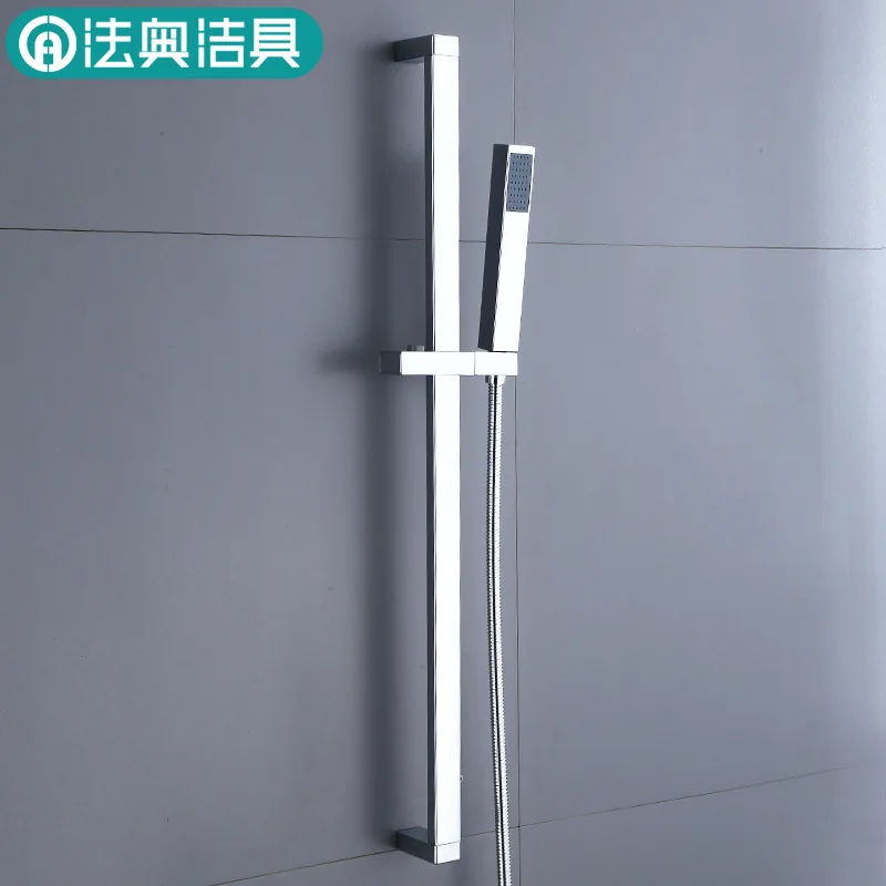 

FAW Sanitary Ware Stainless Steel Free Height-adjustable Shower Rod Simplicity Shower Nozzle Slider Holder