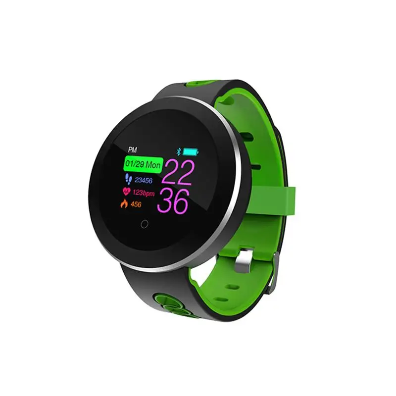 Color TouchScreen Smart Wristband Bracelet IP68 Waterproof Heart Rate Monitor Blood Oxygen Pressure Fitness Tracker Smart Band