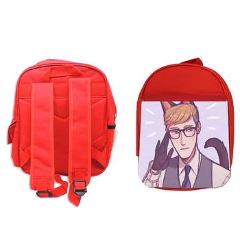 

RED backpack CAT MAN ALLURING backpack rucksak
