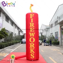 Хорошее Качество Фейерверк надувной с высотой 4 метра/надувные фейерверки магазин украшены реплики игрушки для улицы Вечерние