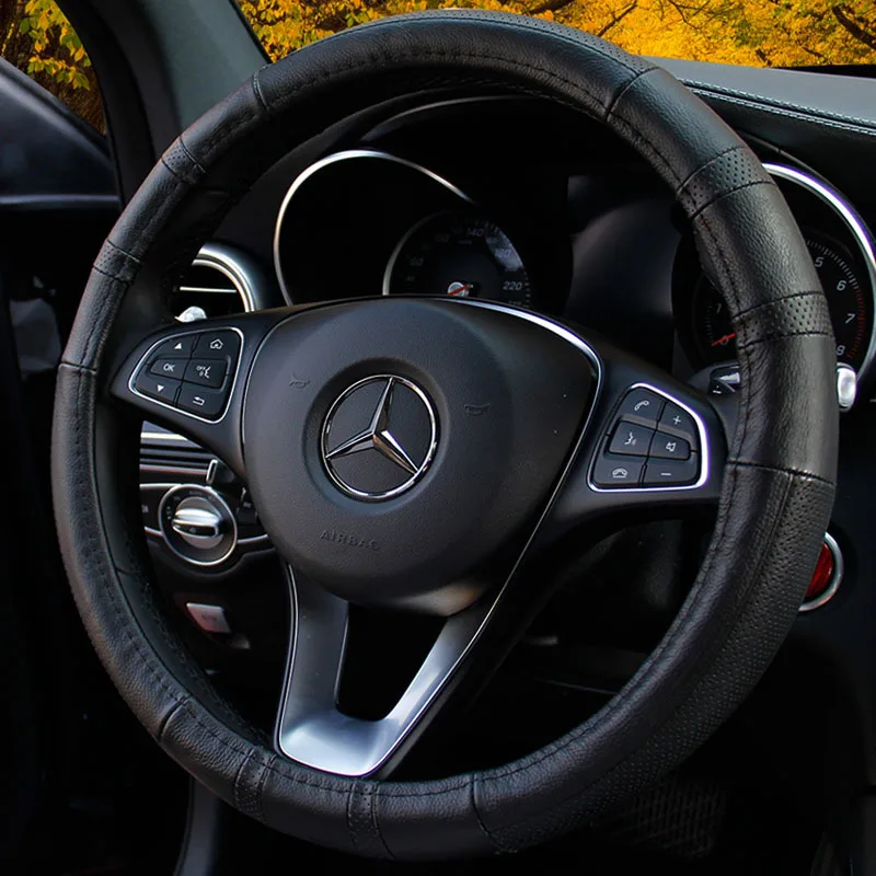 

Changan CS15/CS35/CS75 Yue Xiang V7/V3 Auchan Moving Dt/Cs35plus Leather Steering Wheel Cover
