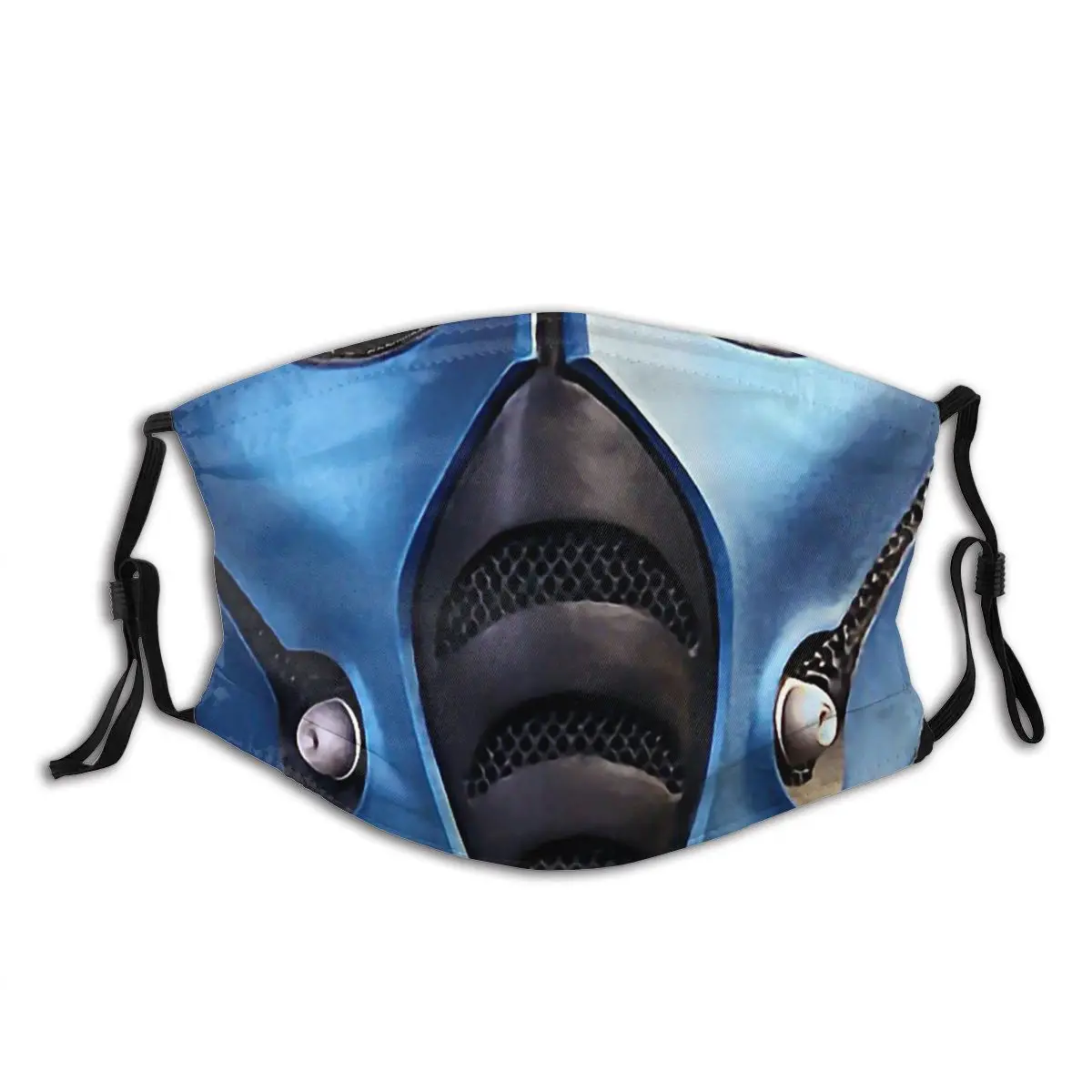 Subzero Mortal Kombat для взрослых неодноразовая маска лица с рисунком защита от дымки