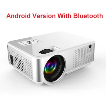 

C9 1280 x 720P Android Projector Support 4K Videos LED Android WiFi Projector Video Home Cinema 3D HDMI Movie Game Proyector