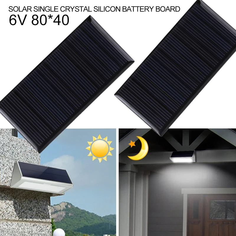 Cewaal солнечная панель 6V Портативный Мини DIY модуль панели системы для батареи зарядные устройства для сотовых телефонов переносная солнечная панель