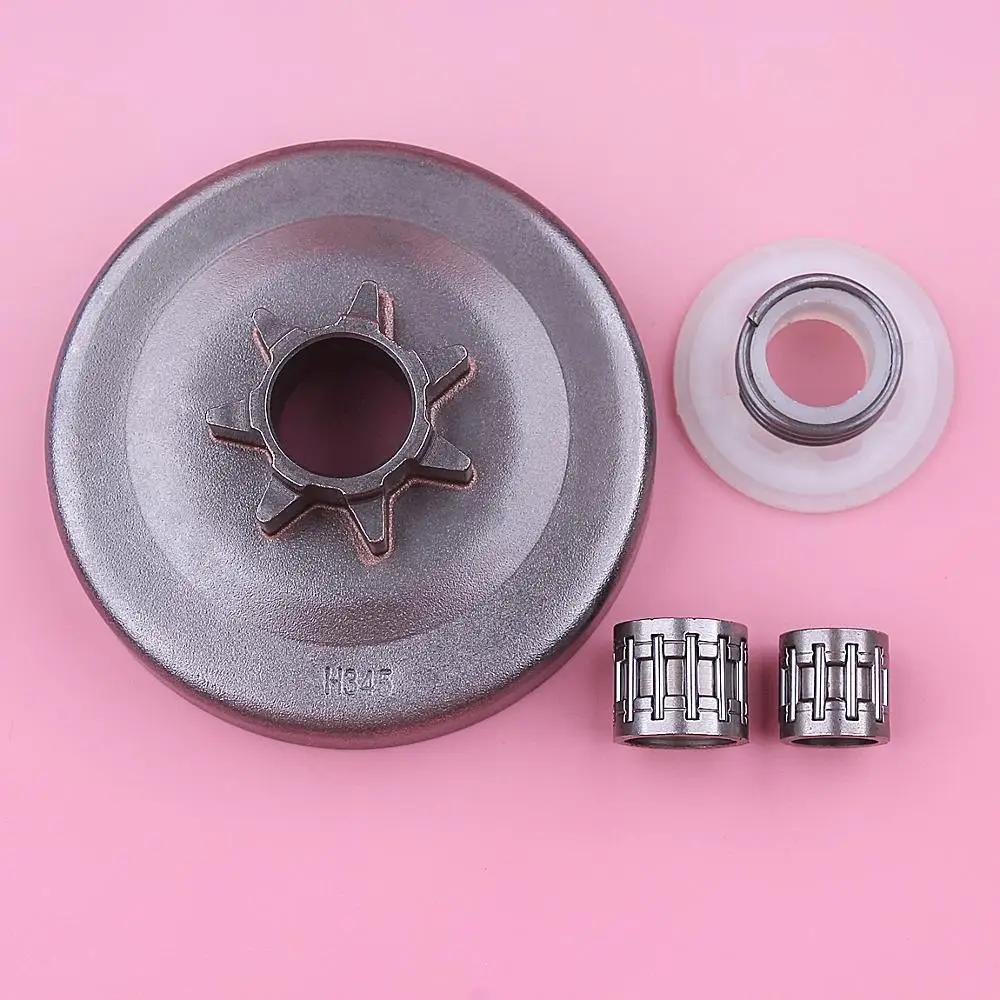 Clutch Drum Bearing Worm Gear Kit For Husqvarna 340 345 350 445 445e