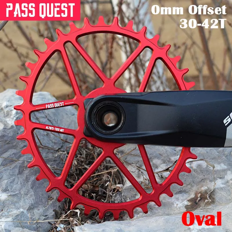 

0mm Offset Chain ring chain wheel road bike MTB chain rings 30T 32T 34T 36T 38T 40T 42T For Gxp Crank XX1 XX1 Eagle X01