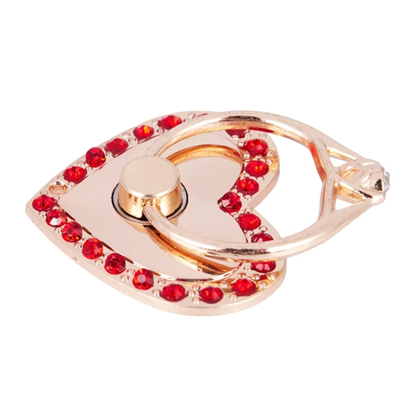 Модное Универсальное кольцо в форме сердца для мобильного телефона, держатель для мобильного телефона