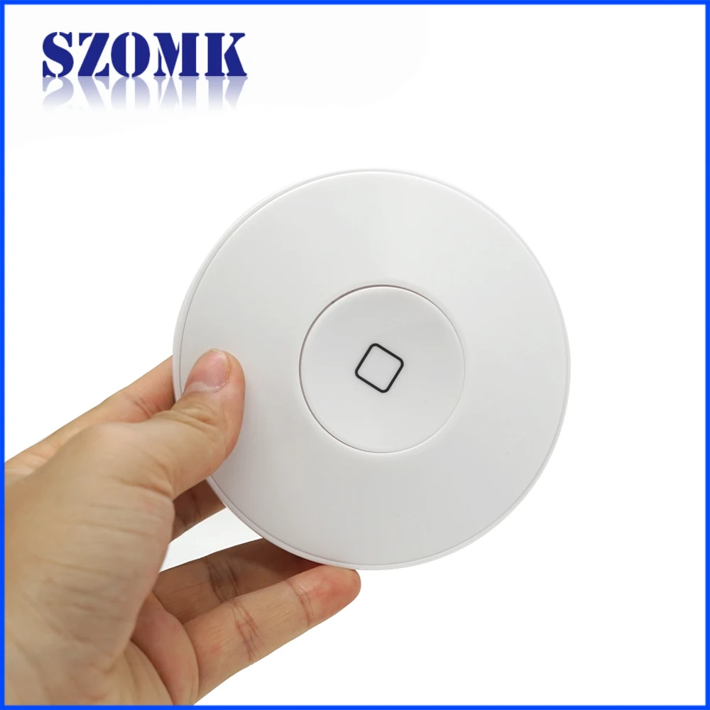 

4 pcs/ lot SZOMK factory supply net-work plastic enclosure for electronics round box 110*36mm