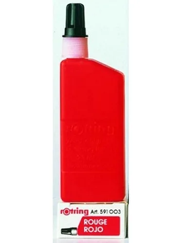 Mascara for isographers Rotring, 23 ml red afbeelding