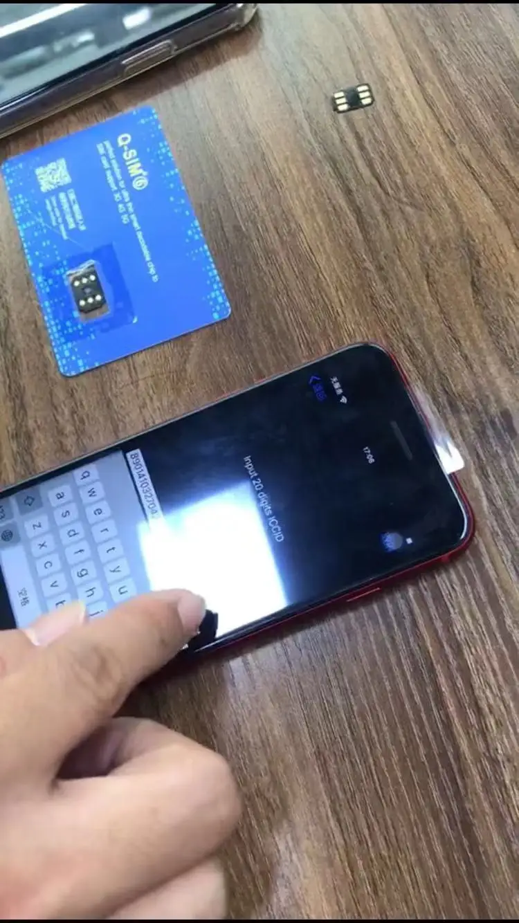 Поддержка IOS13 Q SIM 6 для iphone 5/5c/5s/6p/6s/6s/7/7p/8/8p/x самой последней автоматический