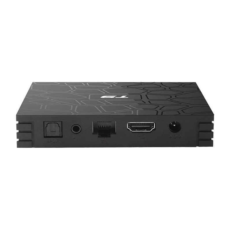 RISE-T9 Android 8,1 Tv Box 4 ГБ Ddr3 Ram 32 ГБ Rom Rk3328 Bluetooth 4,1 Четырехъядерный Cortex-A53 64 бит Поддержка 2,4 ГГц Wifi 4K 3D