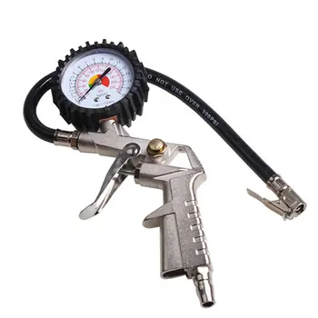 

Multi-functional Car Truck Air Tire Pressure Inflator Gauge Dial Meter Vehicle Tester Tyre Inflation Gun Monitoring Tool Hot