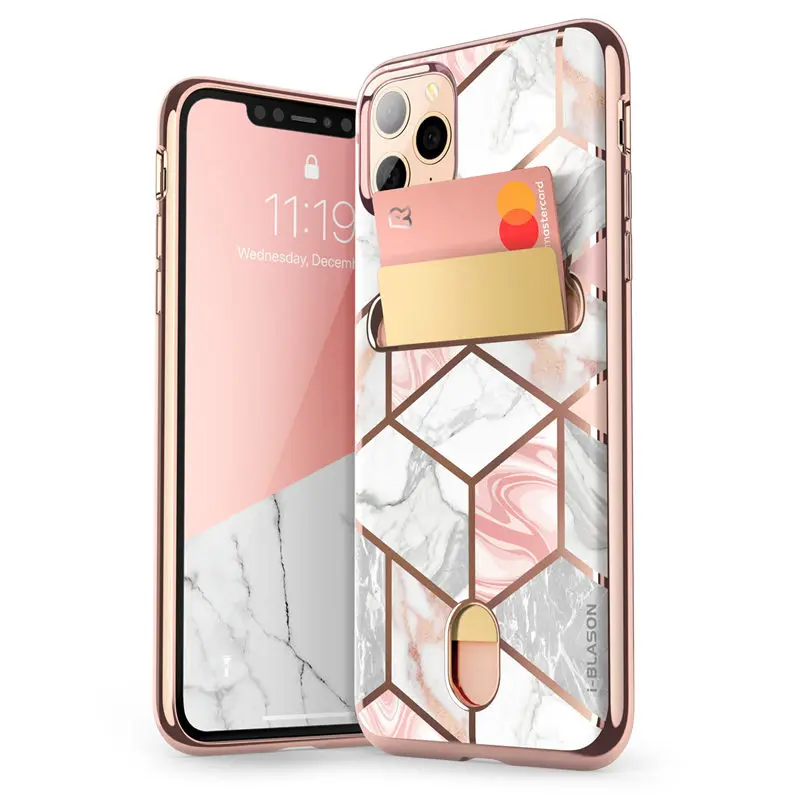 

i-Blason For iPhone 11 Pro Case 5.8 inch (2019 Release) Cosmo Wallet Slim Designer Wallet Case Back Cover For iPhone 11 Pro 5.8